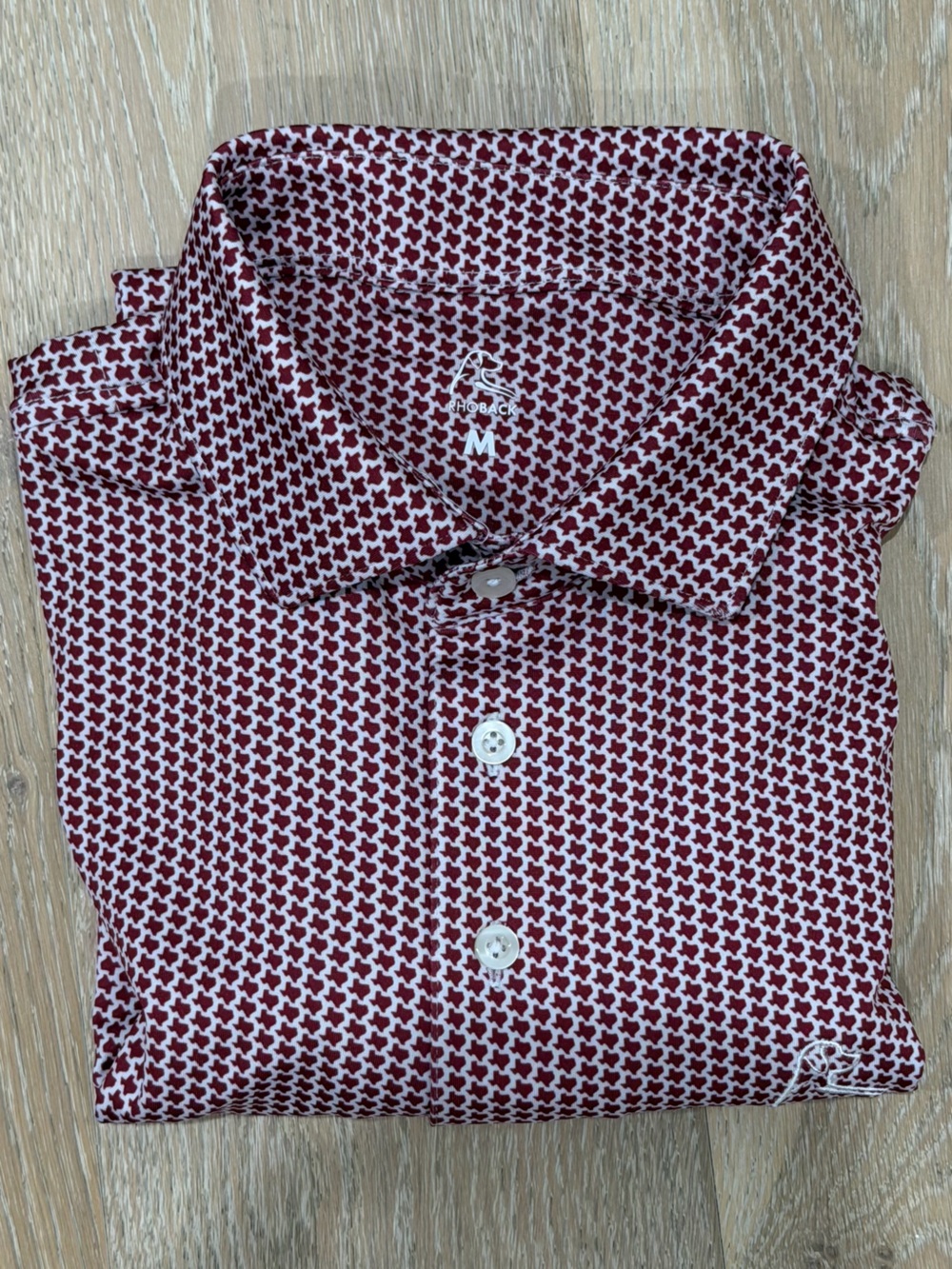 Rhoback Polo Shirt - Don’t Mess (Red)